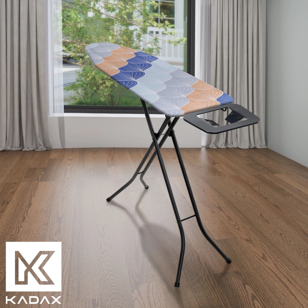 Copertura elasticizzata per asse da stiro KADAX 126x45 cm a quadri