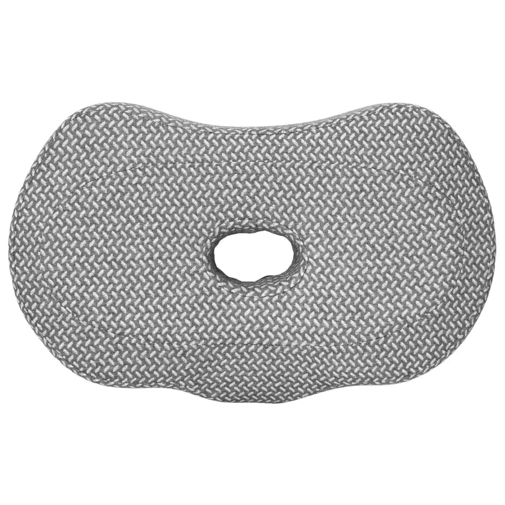 Cuscino per Collo Grigio 53 x 34,5 x 10,5 cm Schiuma Memory CFW9658148