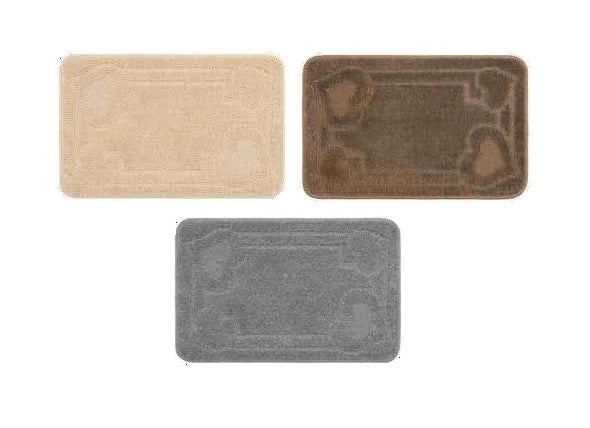 Tappeto Tappetino da Bagno Moorea 50 x 115 cm 3 Colori