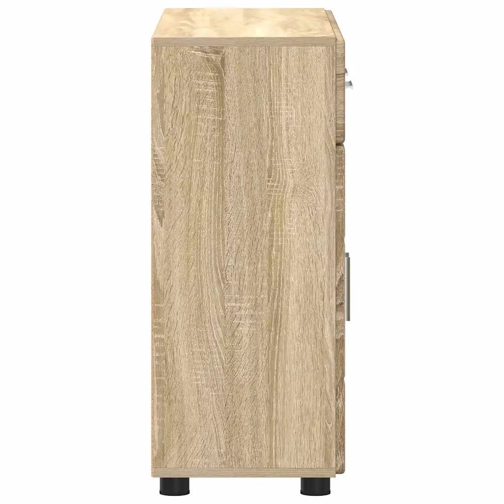 Credenza con porta FLORIN Rovere Sonoma 88,5 x 30,5 x 73 cm 880313