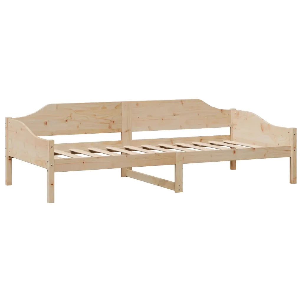 Letto senza Materasso 90x190 cm in Legno Massello di Pino