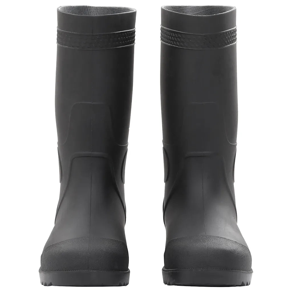 Stivali da Pioggia Neri Misura 39 in PVC 137606