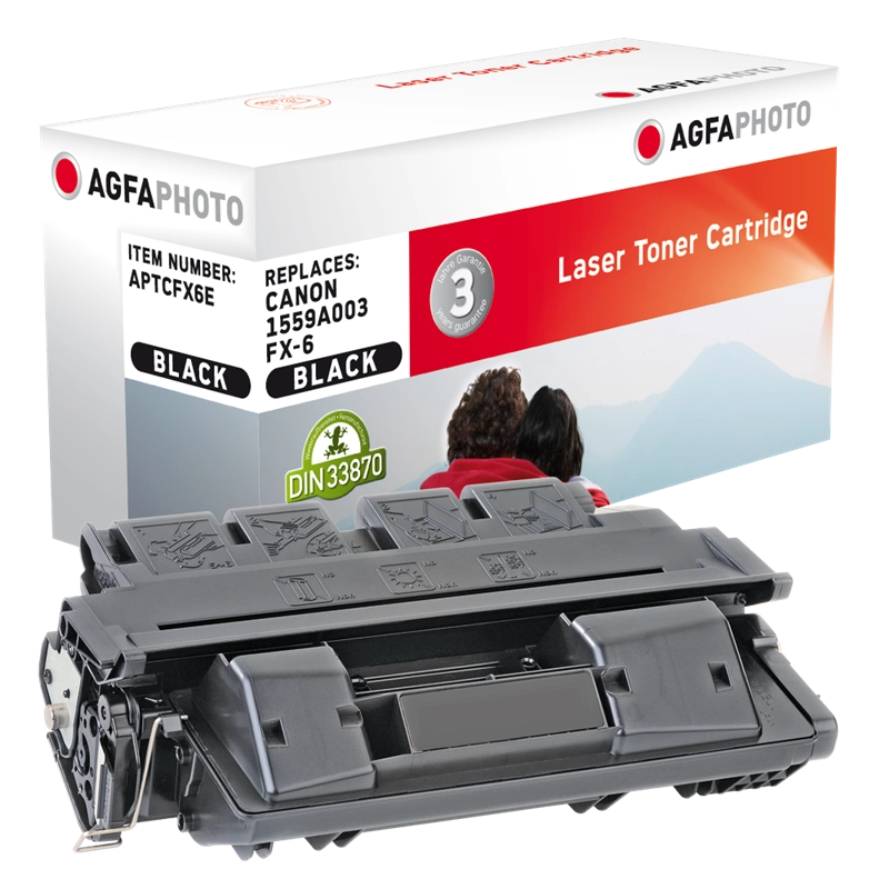 ORIGINAL Agfa Photo toner nero APTCFX6E ~6000 Seiten Agfa Photo 1559A003