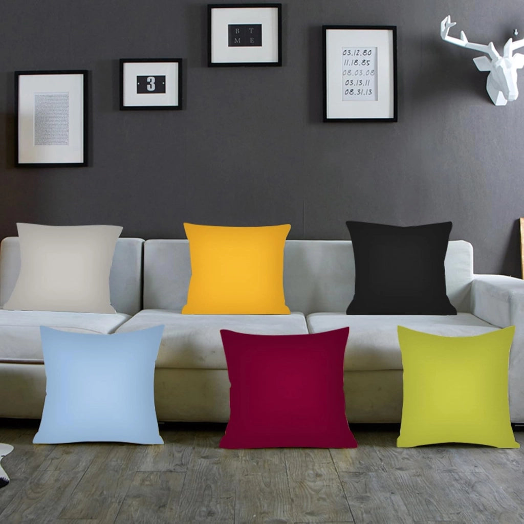 Copricuscini Fodere per Cuscini Quadrate Decorazione per Divano Casa Set da 2 Pezzi 30x30 cm
