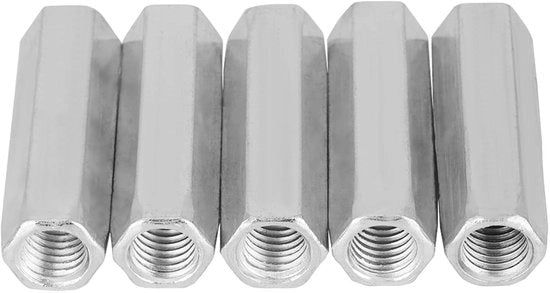 Viti a 5 punte in acciaio verniciato - 5 pezzi - M10x50 - Viti a chiodo - Qualità elevata - Lavorazione efficiente - Viti a testa a 5 punte