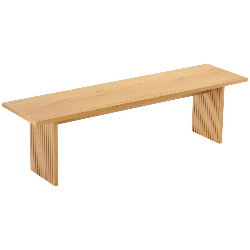 ALMASet di tavolo e 2 panche in stile scandinavo da 180 cm