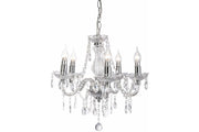 Lampadario glamour Marie cristallo 5xE14 40W Reality