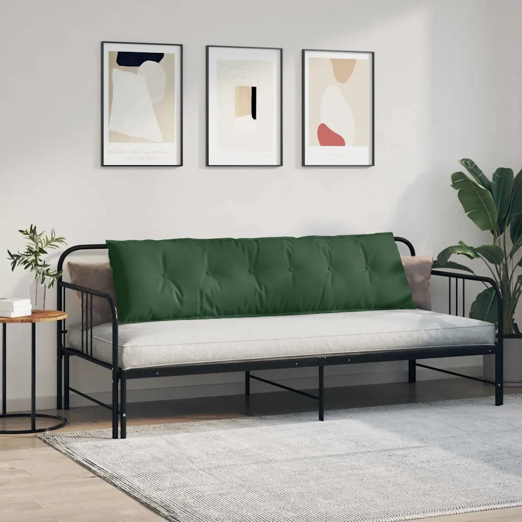 Cuscino per Schiena Verde Giungla 180 x 50 cm Tessuto in Cords