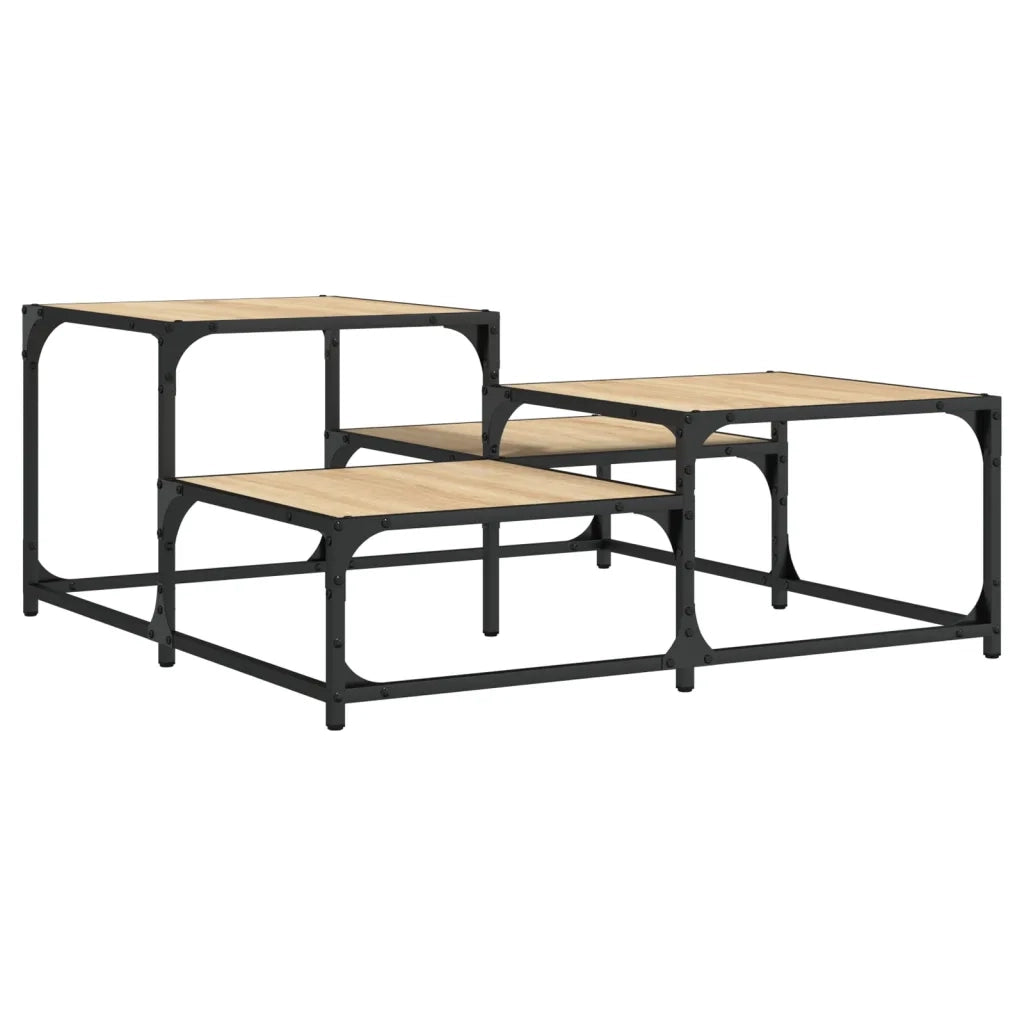 Tavolino salotto | Tavolino da caff¨¨ | Tavolino da Soggiorno Rovere Sonoma 87,5x87,5x40cm Legno Multistrato