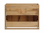 Mobile sottolavabo 80 cm 2 cassetti Nova Oak 80 x 57 x 39 cm