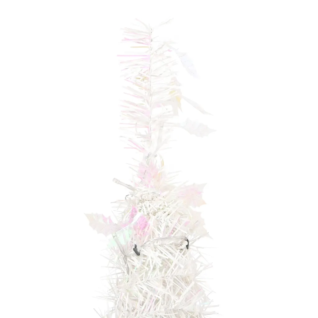 Albero di Natale Artificiale Pop-up-Albero Natalizio con 150 LED Bianco 180 cm