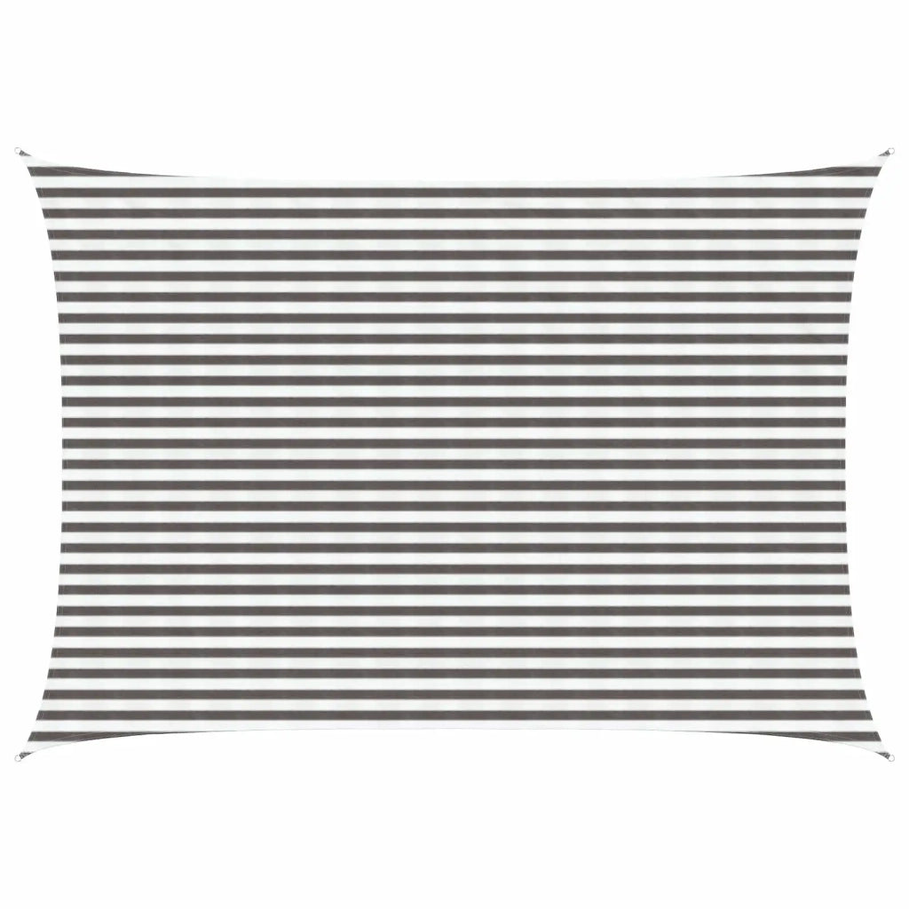 Telo Ombra Grigio chiaro e bianco 3 x 6 m HDPE