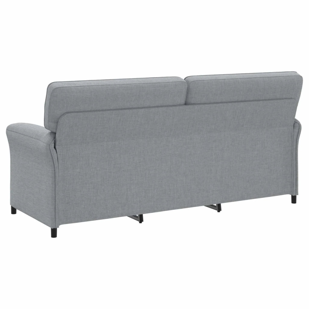 Set di divani 2 pz Grigio Chiaro Tessuto 3424871