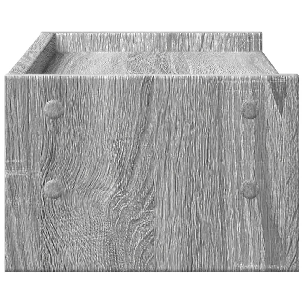 Supporto per monitor Sonoma mobile da scrivania 42 x 24 x 16 cm legno ingegnerizzato grigio 02_0044988