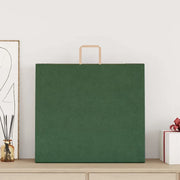 vidaXL Sacchetti di Carta 250 pz con Manici Verdi 54x15x49 cm