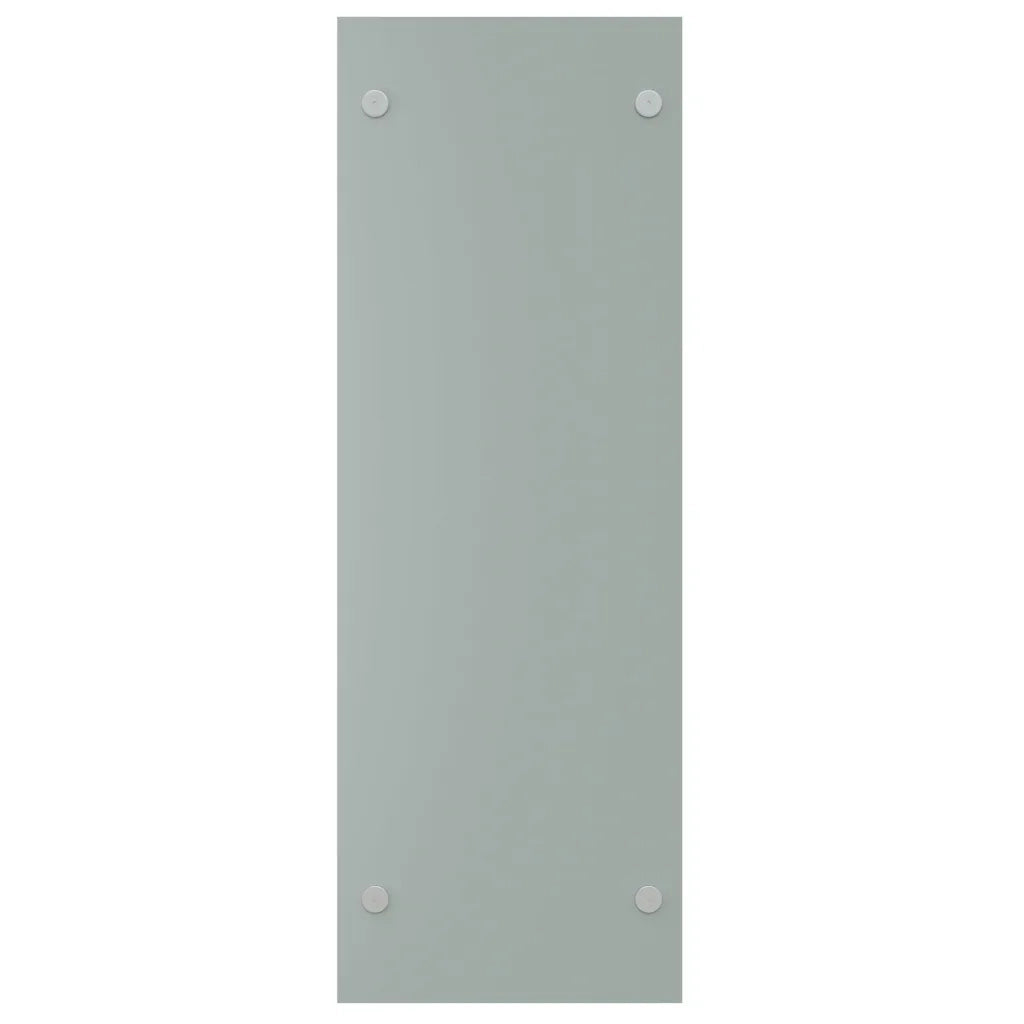 Porta Legna Bianco 80x35x100 cm in Vetro Temperato 327471