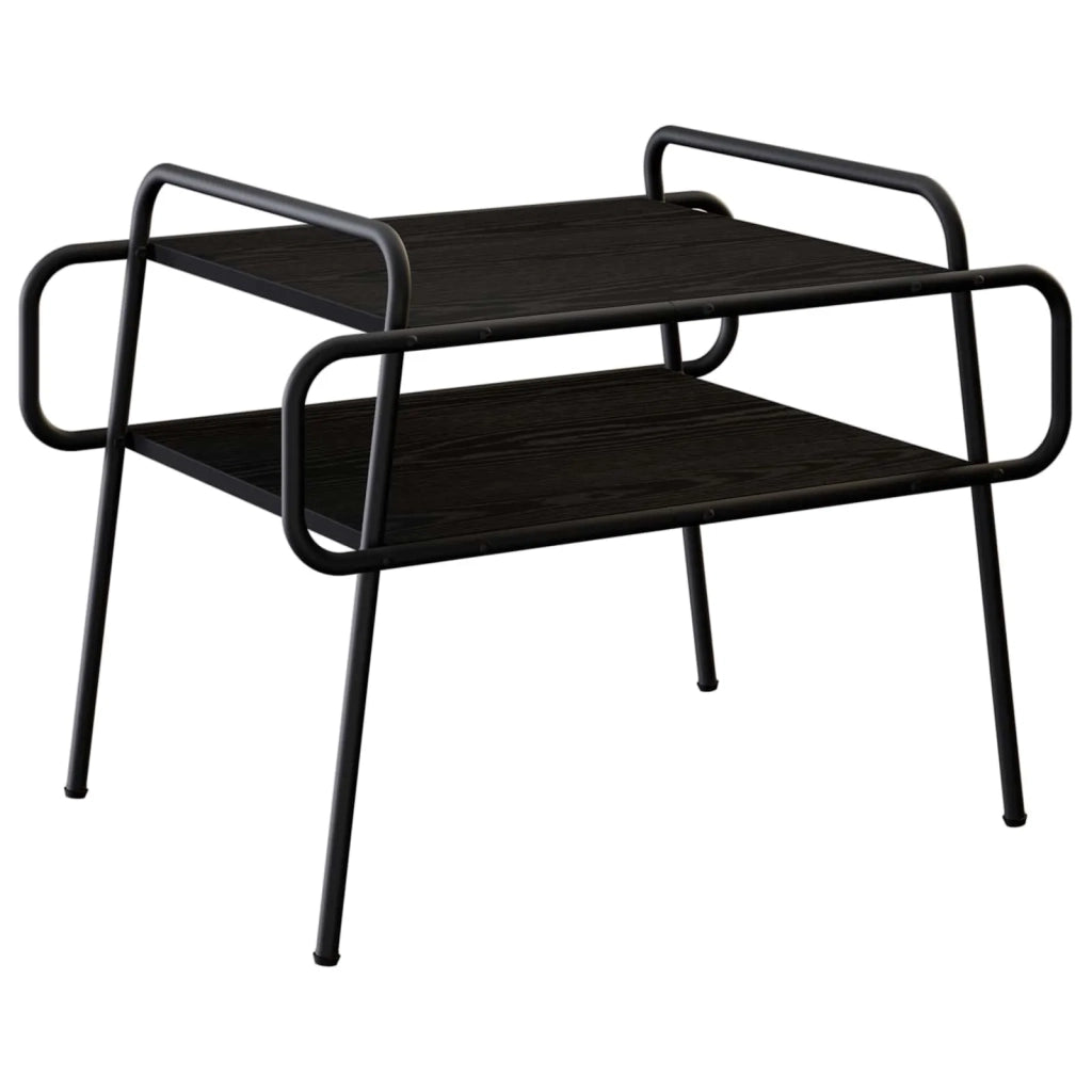 Tavolino da salotto Rovere Nero 70 x 50 x 51 cm 8007768