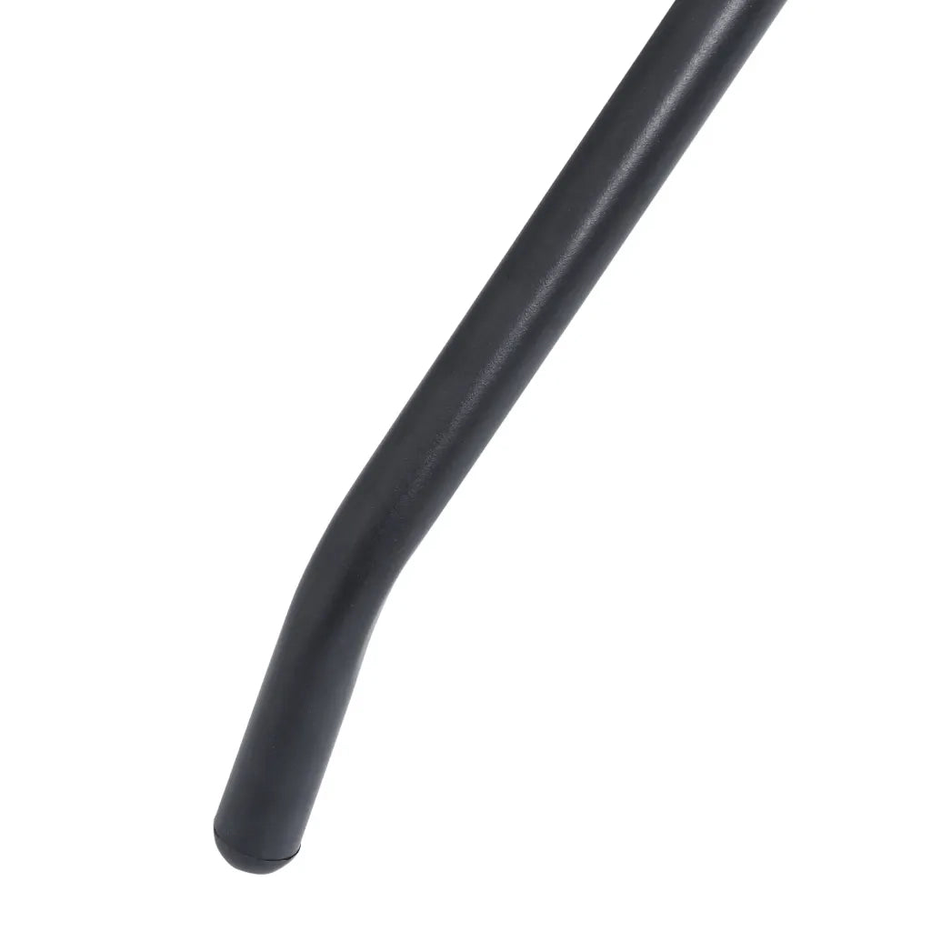 Set Mobili Pranzo per Giardino 5 pz in Alluminio Textilene Nero cod mxl 45899