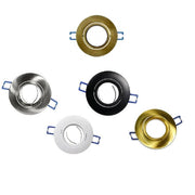 Trade Shop - Porta Faretto Da Incasso Tondo Supporto Faretti Portafaretto Controsoffitto P12 -