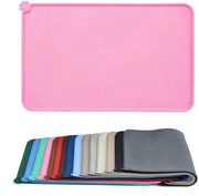 Piatto per Cani e Gatti - Acqua-Impermeabile - Antiscivolo - Silicone - 47 x 29 cm - Facile da Pulire - Materiale per Cibo