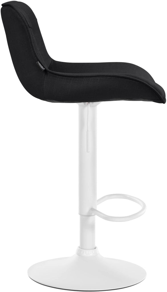 Barhocker Vonore Stoff weiЯ