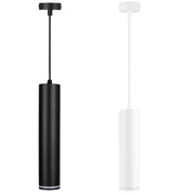Trade Shop - Lampadario A Sospensione Da Soffitto Forma Cilindrica Lampada Pendente Attacco Gu10 Sp-01 -