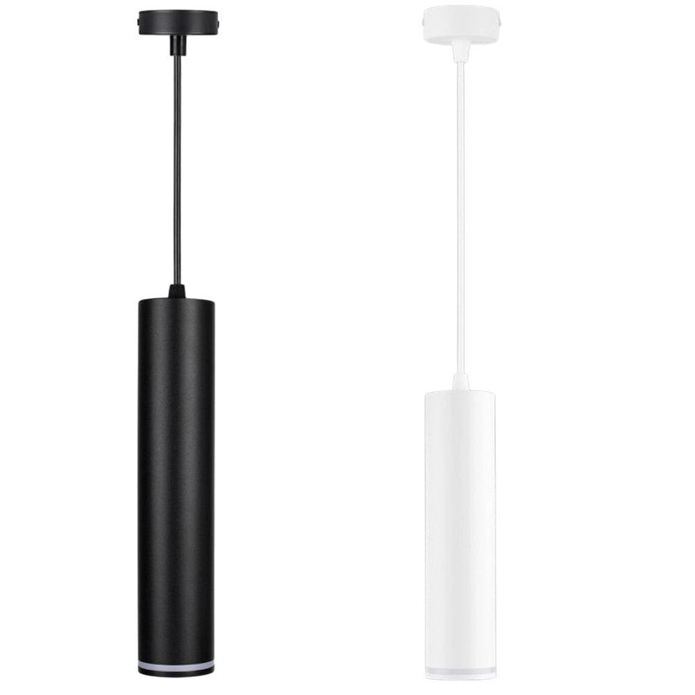 Trade Shop - Lampadario A Sospensione Da Soffitto Forma Cilindrica Lampada Pendente Attacco Gu10 Sp-01 -
