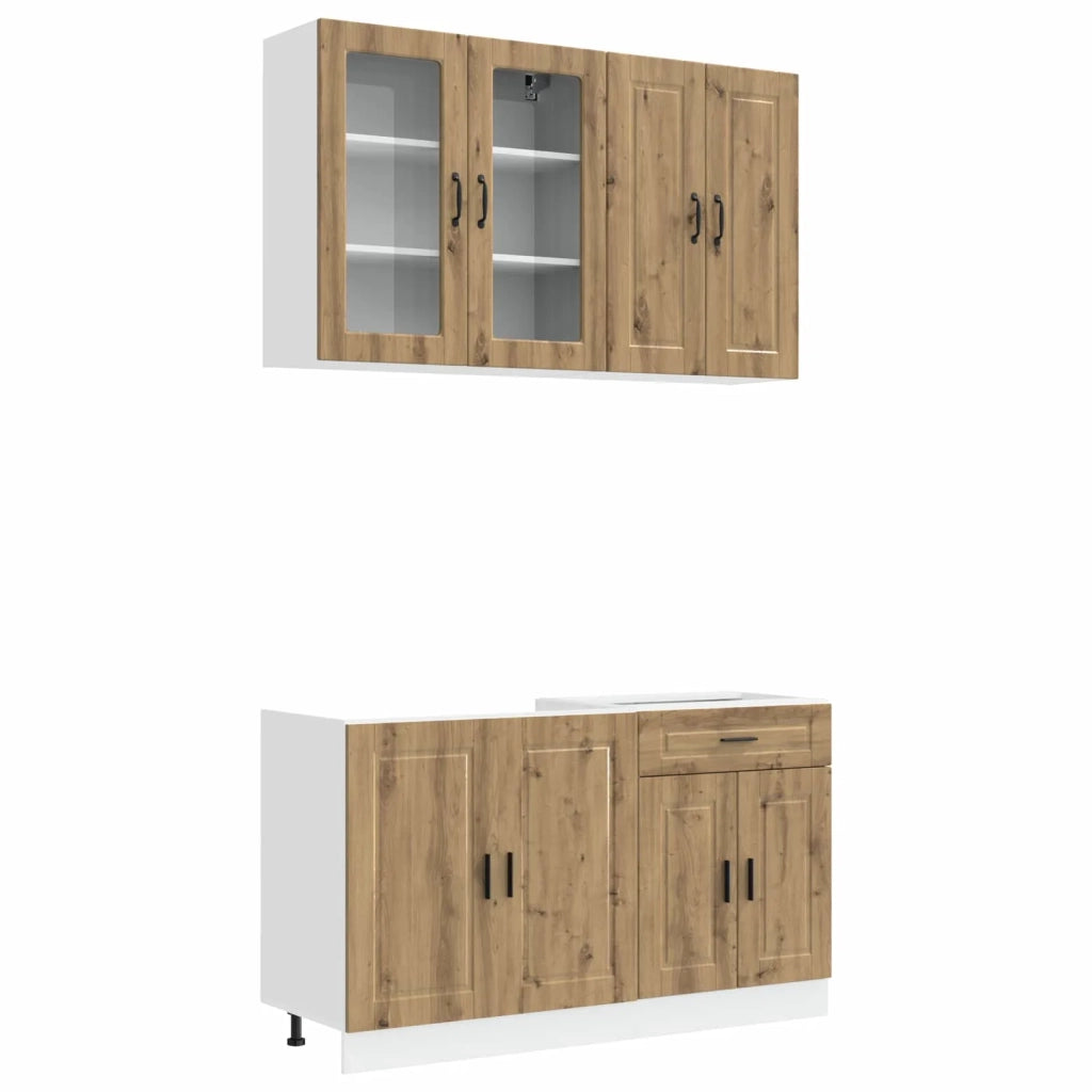 Unità Cucina PORTO 4 pcs Rovere Artigianale 3438344