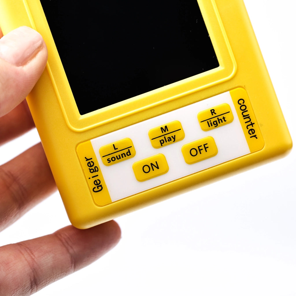 Contatore di Radiazioni Digitale Geiger XR3 BR-9C – Display LCD, Alta Precisione | Rilevamento Alfa, Beta, Gamma