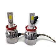 Trade Shop - Coppia Lampade Led Auto Fari H11 Moto Kit Lampadine 36w Luce Bianca 6000k 3800lm -