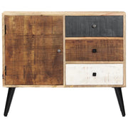 Credenza | Madia | Buffet da pranzo | Armadio da pranzo 88x30x73 cm in Legno Massello di Mango