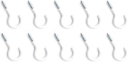 Set di 10 Viti a Bucia Bianche per Montaggio