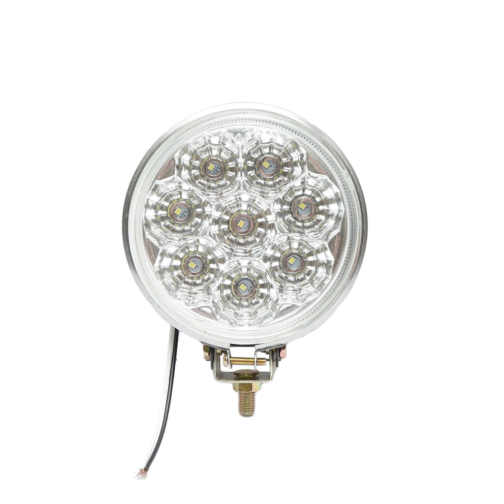 Lampada da lavoro, proiettore con 8 LED, 10-60V, 24W, 114mm, Breckner Germany