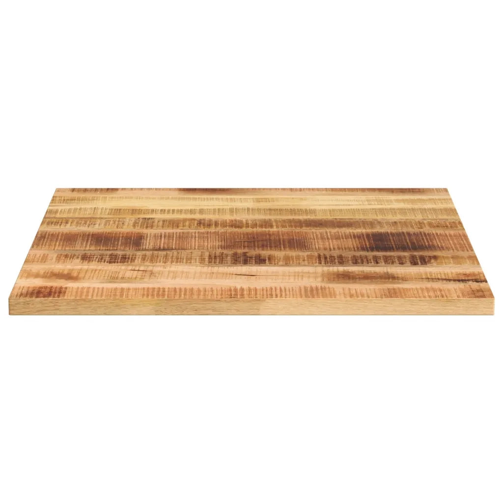 vidaXL Piano per Tavolo 90x90x2,5 cm Quadrato Legno di Mango Grezzo