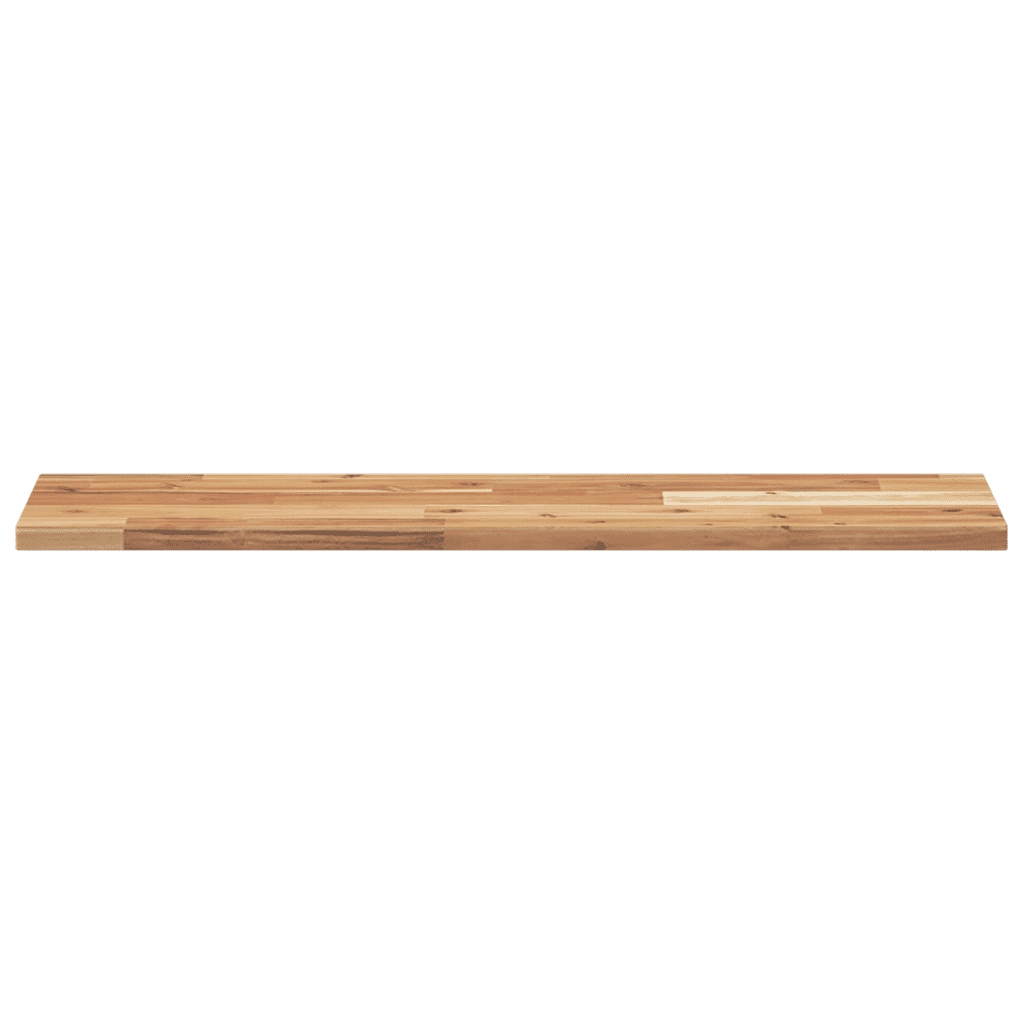 Mensole da Parete 4 pz 80x20x2 cm Legno Acacia Rifinito a Olio 3279506