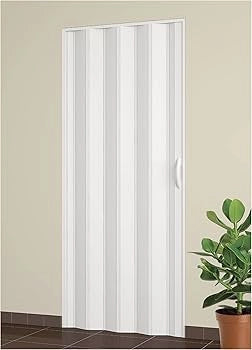 PORTA A SOFFIETTO 'RIGI' cm 82 x 210 - colore bianco  - KASART