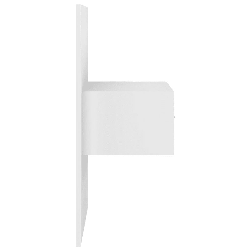 Comodino a Parete Bianco 810971