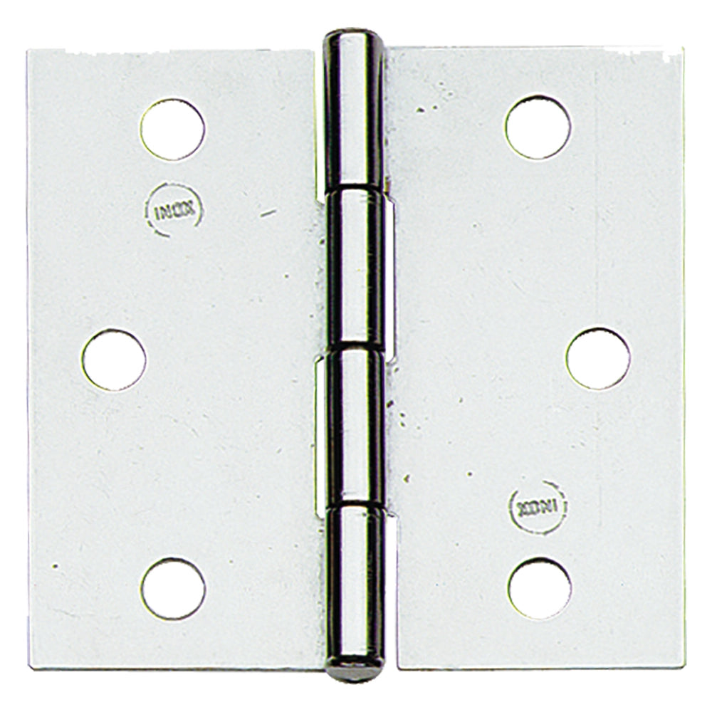 CERNIERA IN ACCIAIO INOX ART.121IN mm. 40 x 40 - pz. 2  - Blister Koncreto