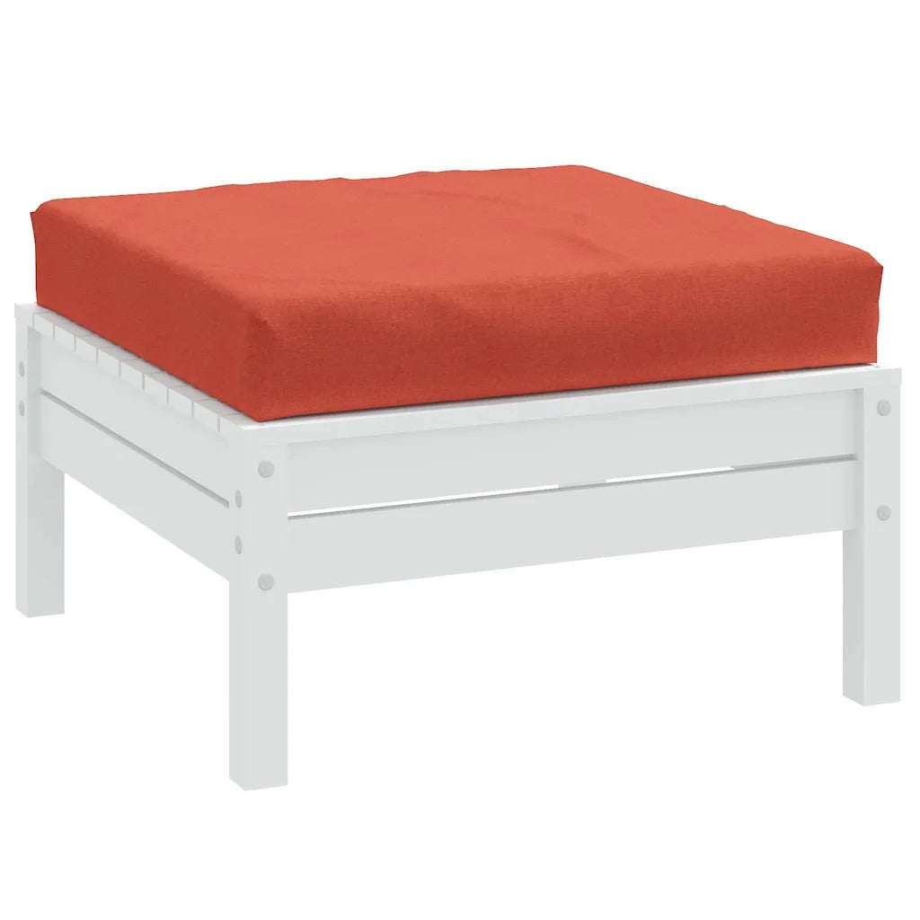 Cuscino per pallet | Cuscini per sedie Rosso M¨¦lange 60x60x9,5 cm in Tessuto