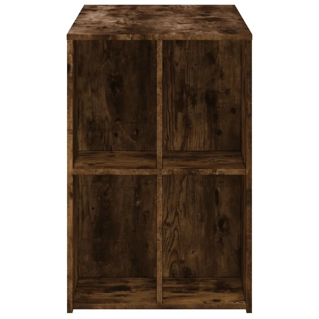Scrivania | Tavolo da Ufficio Rovere Fumo 102x50x75 cm in Legno Multistrato