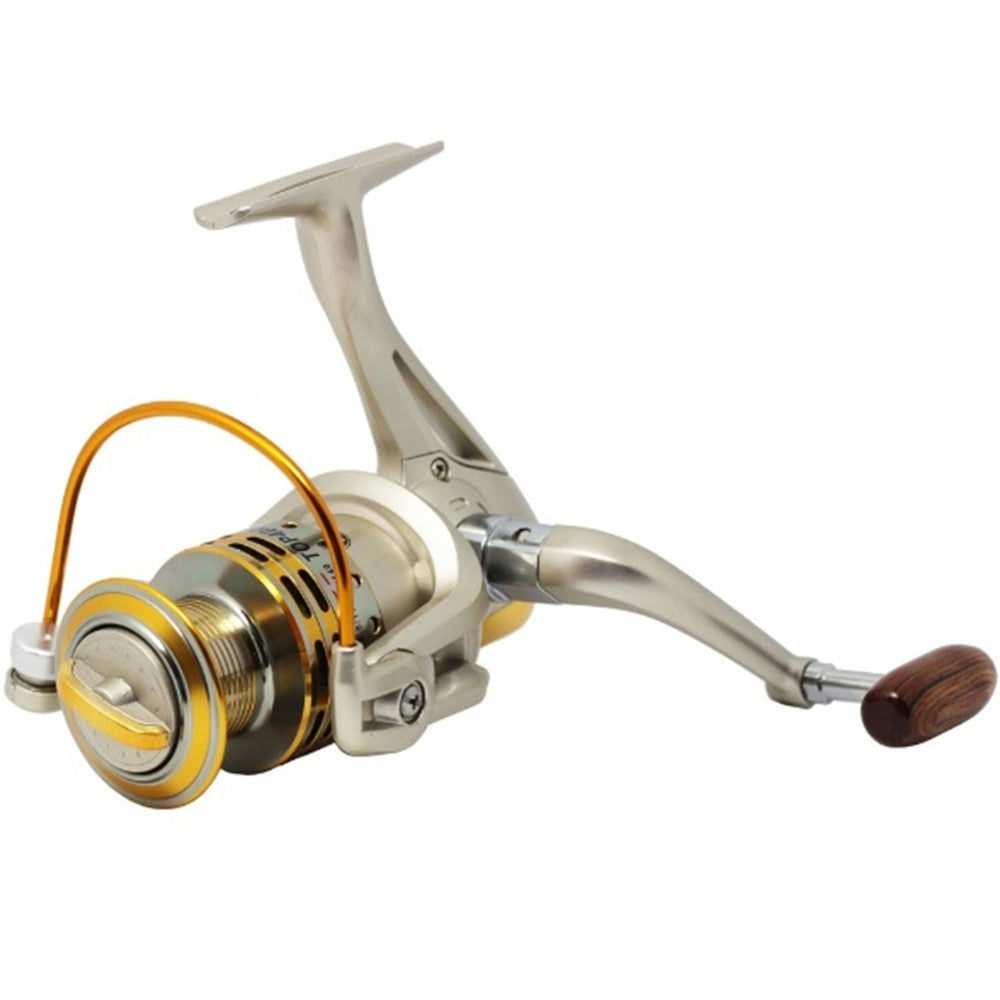 Trade Shop - Mulinello Da Pesca Sg4000a Recupero 5.1:1 Con Frizione Anteriore 8 Cuscinetti -