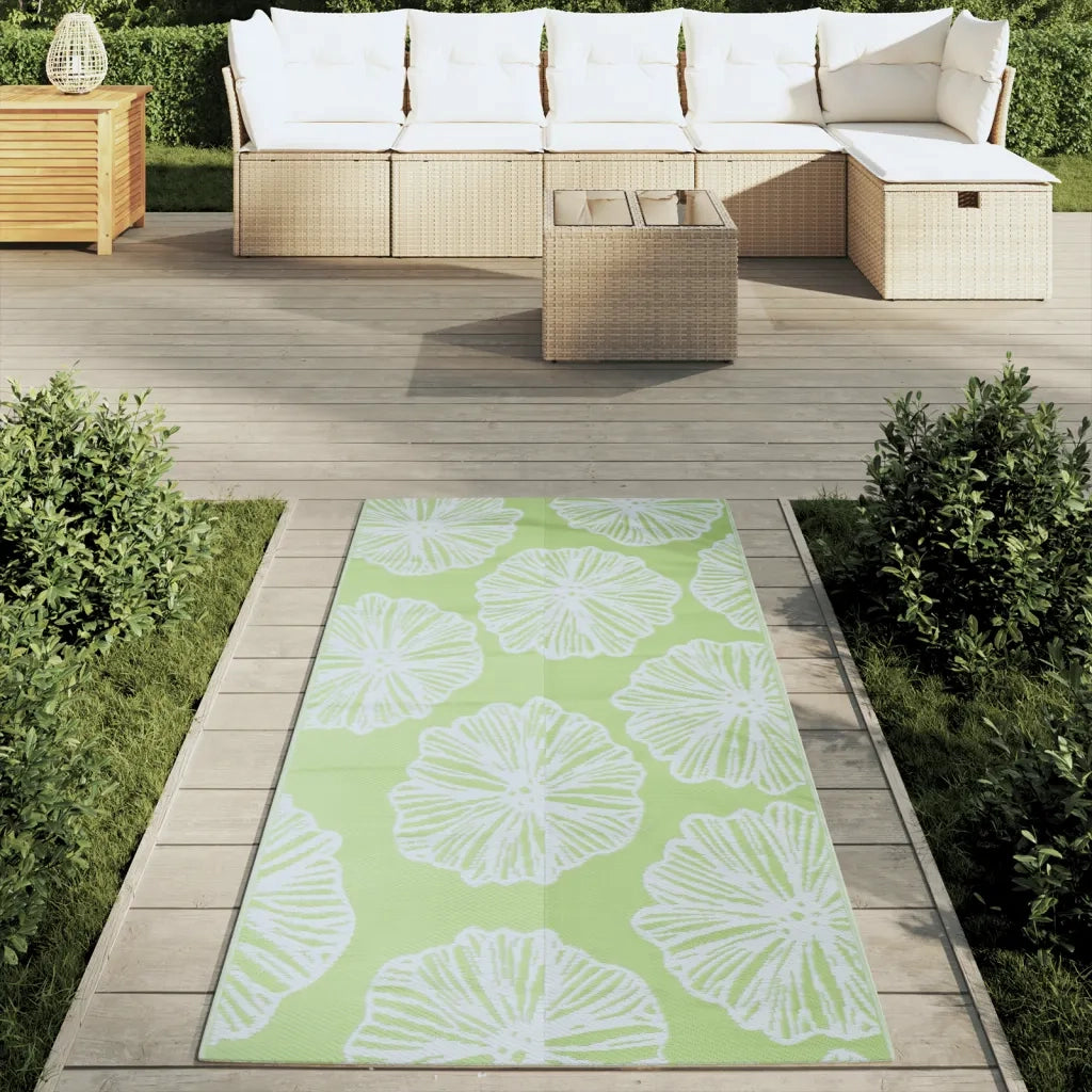 Tappeto da Esterno ARAKIL Verde 80x150 cm in PP CFW5602663