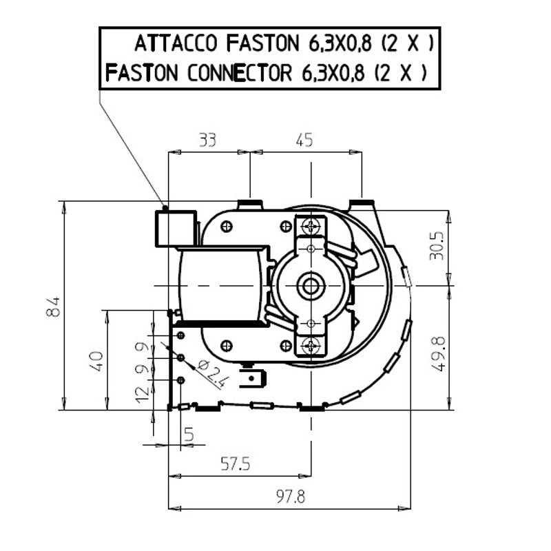 TANGENZIALE 270x40mm DX FERGAS 4M5106 A.TEMP 113514
