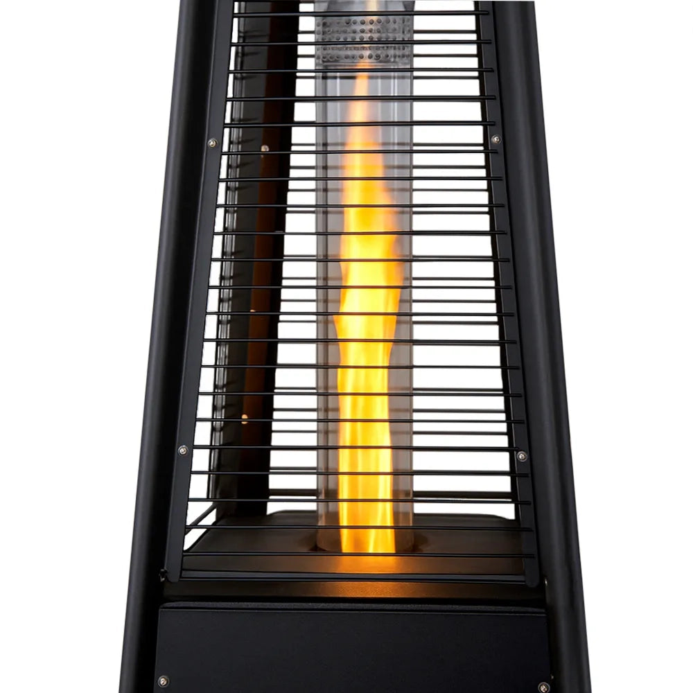 Tempo Style - Stufa a Gas Pyramid ( 5kW, 13kW) | Stufa da esterno Nero