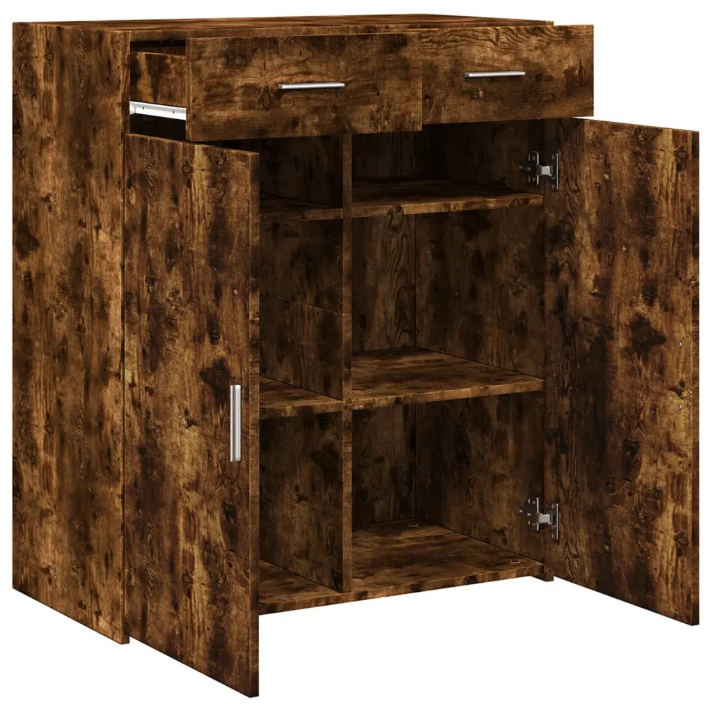 Credenza | Madia | Buffet da pranzo | Armadio da pranzo Rovere Sonoma 80x42,5x93 cm in Legno Multistrato