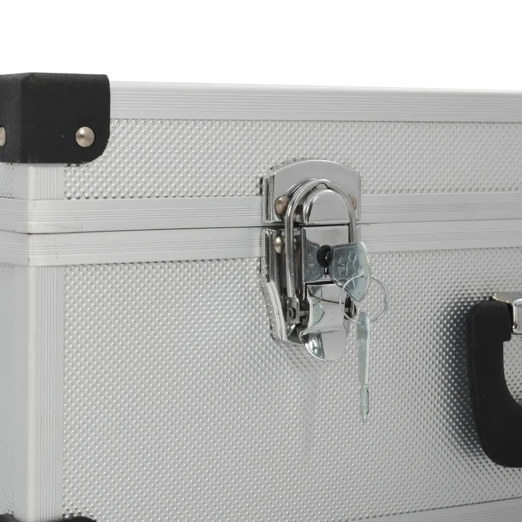 Valigetta per Attrezzi 46x33x16 cm Argento in Alluminio CFW8405933