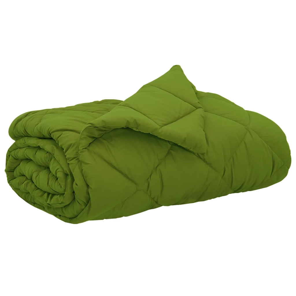 Piumone | Duvet Estivo Verde 200 x 200 cm Microfibra
