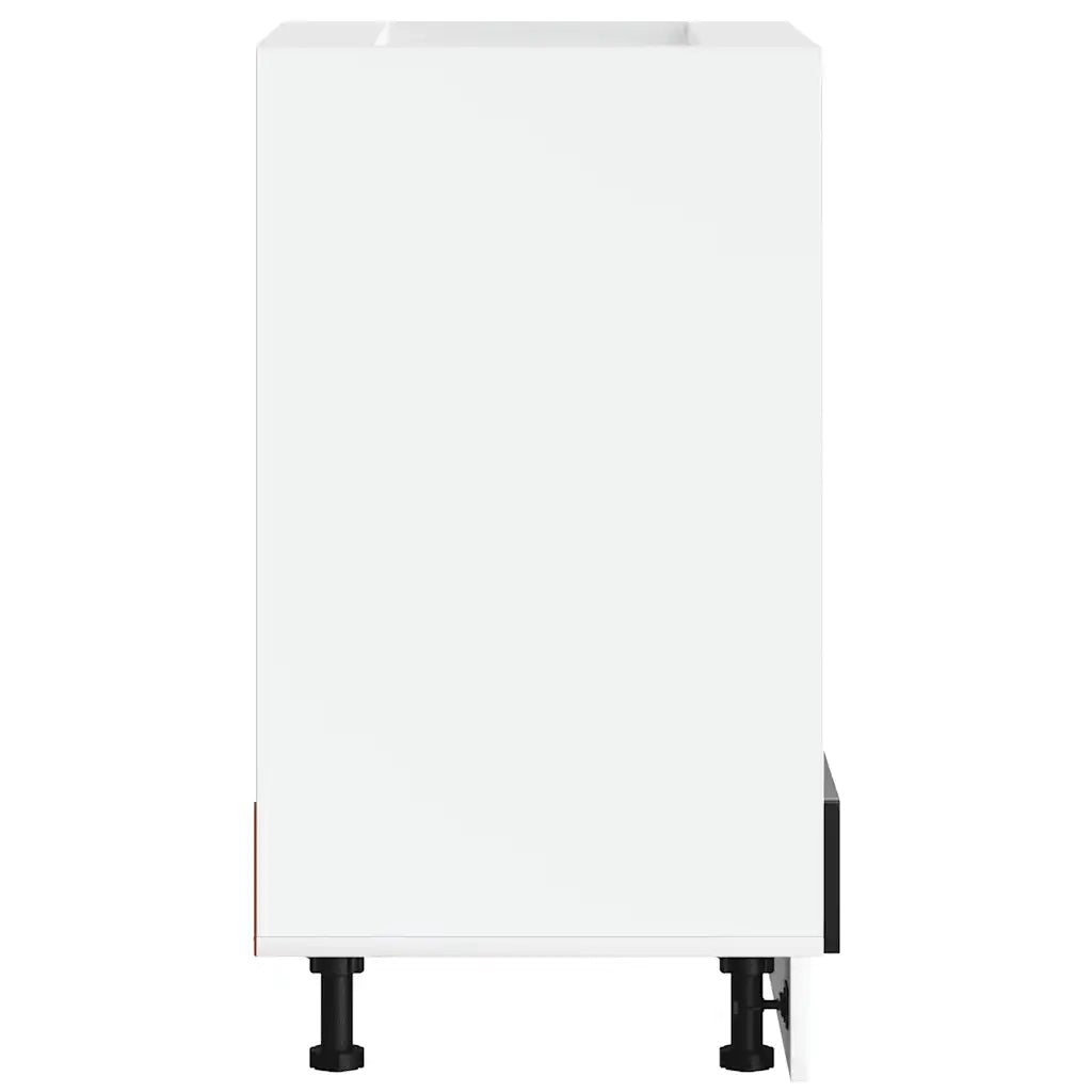Armadio per Forno Porto Nero in Legno Multistrato 853998