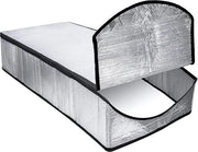 Trappola Soffitto Isolante - Protezione da Fiamma e Imbottitura Acqua - Copertura per Trappola Soffitto con Chiusura Rapida 25 x 54 x 11 - Copertura di Trappola Soffitto a Tiro Giù