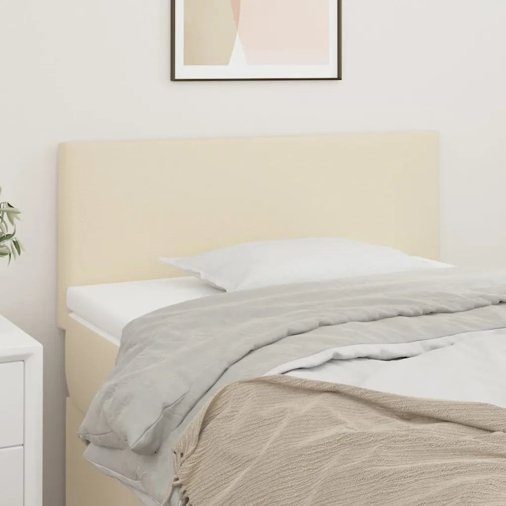 Testiera | Testata Crema 80x5x78/88 cm in Similpelle